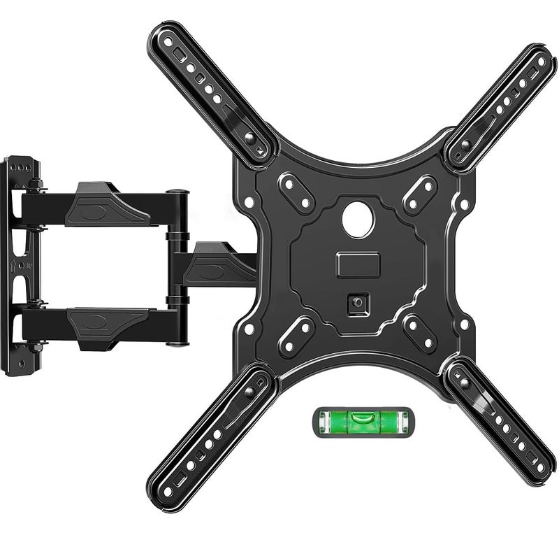 ELIVED TV Wall Mount for Most 26-60 Inch TVs, Swivel and Tilt Full Motion TV Mount with Single Stud Perfect Center Design, Wall Mount Bracket Max VESA 400x400mm, Corner Mount Holds up to 77 lbs. - Image 1
